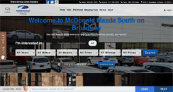 Desktop Screenshot of mcdonaldmazda.com